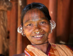 Mujer adivasi