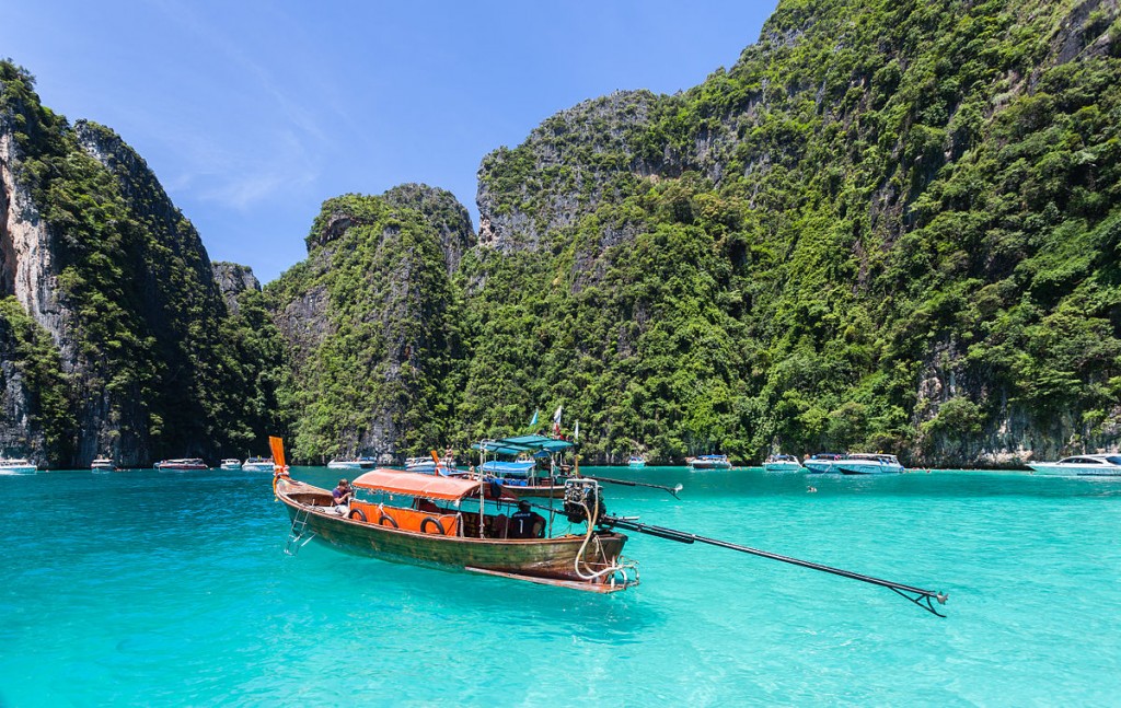 Isla Phi Phi Lay, Tailandia. Autor Poco a Poco, licencia Creative Commons Attribution-Share Alike 3.0 Unported